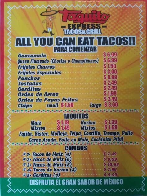 Taquito express brownsville  We are a taqueria serving fresh